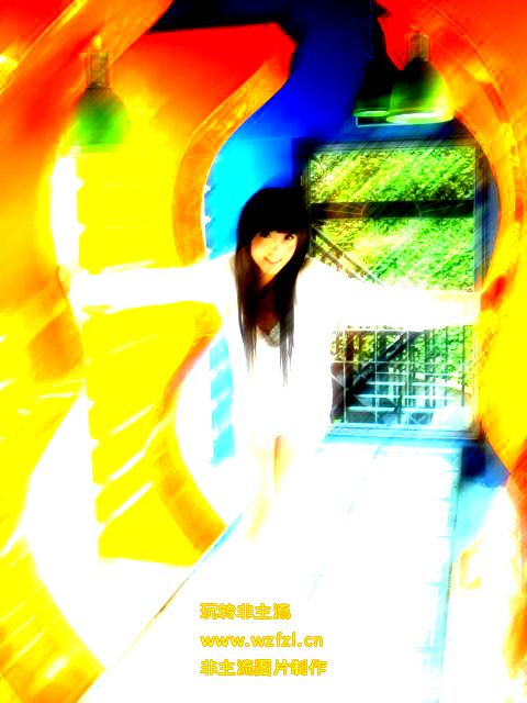 photoshop讓美女照片更加有視覺(jué)沖擊特效_webjx.com