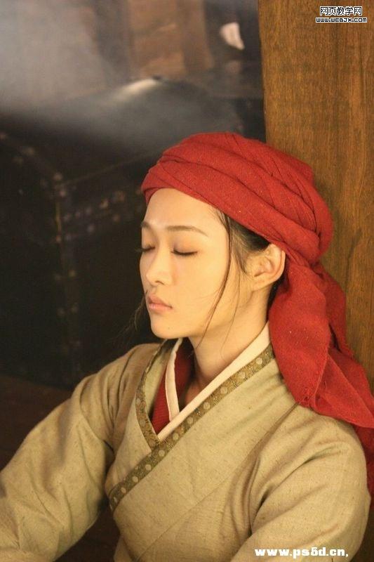 ps照片轉(zhuǎn)仿手繪教程:水手裝的可愛小昭