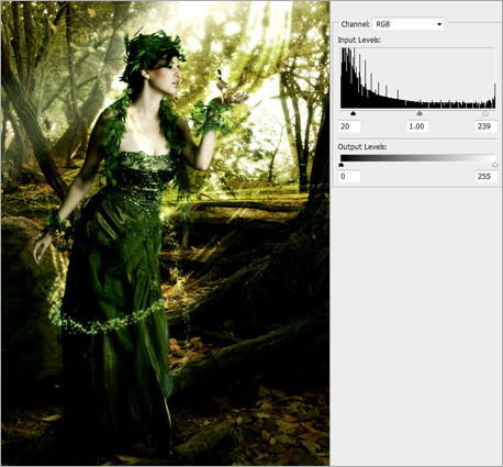 photoshop照片合成:制作奇幻森林場(chǎng)景_網(wǎng)頁(yè)設(shè)計(jì)