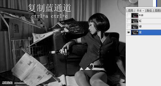 photoshop調(diào)色：暗黃懷舊照片特效