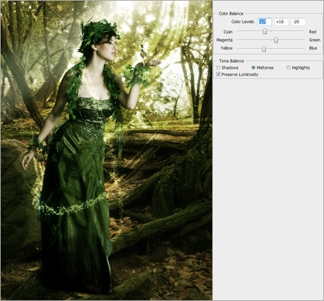 photoshop照片合成:制作奇幻森林場(chǎng)景_網(wǎng)頁(yè)設(shè)計(jì)