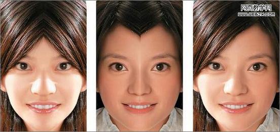 ps出來(lái)的對(duì)稱明星照