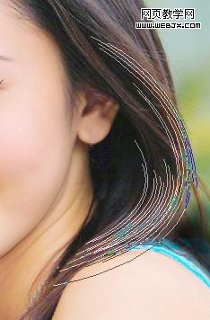 photoshop教程:美女照片仿手繪-webjx.com