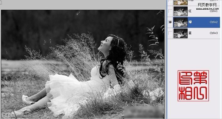 photoshop調(diào)色教程:漂亮的月桂女神_webjx.com