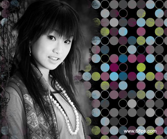 利用photoshop筆刷制作個性非主流照片