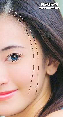 photoshop教程:美女照片仿手繪-webjx.com