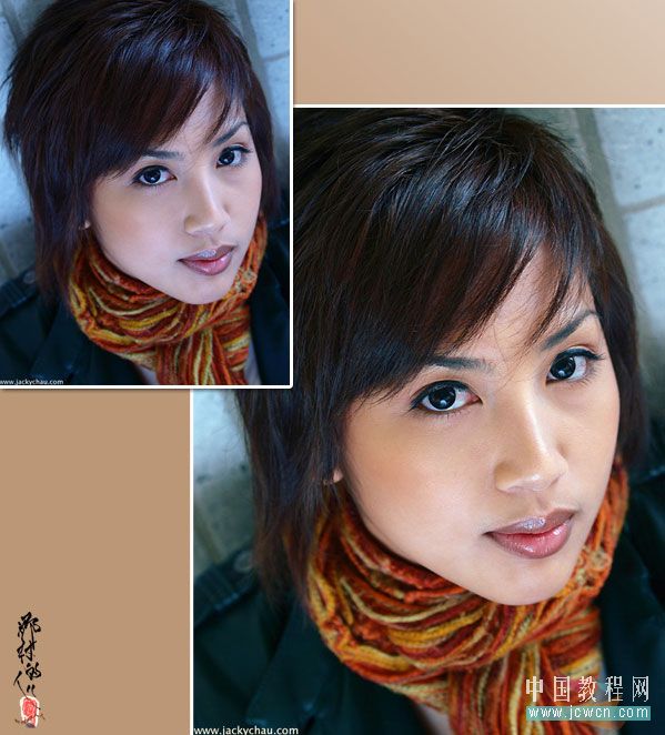 photoshop入門實例:曲線調照片色彩