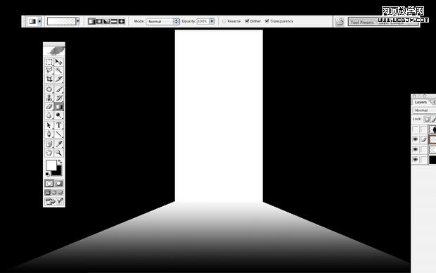 ps合成教程:走進神秘發光之門的男孩-webjx.com