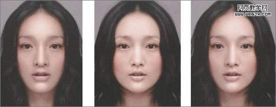 ps出來(lái)的對(duì)稱明星照