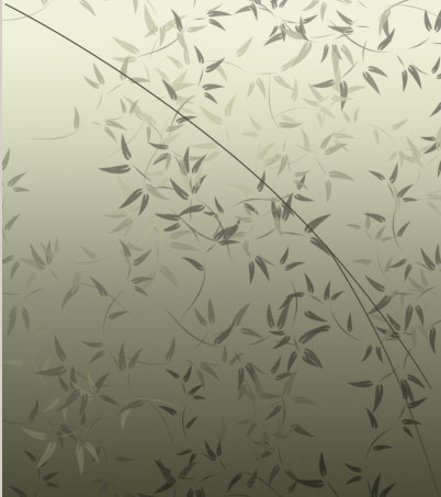 photoshop入門實(shí)例:繪制綠色花紋春韻_webjx.com