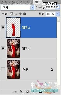 photoshop教程:為性感模特裙子換面料_webjx.com
