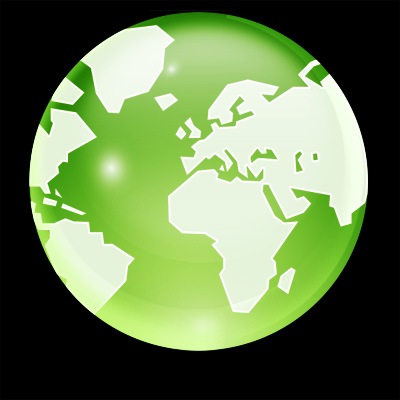 用photoshop打造閃亮的水晶地球