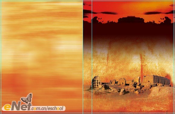 photoshop 封面設計“古城秘境”