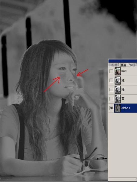 用photoshop的“計算”打造晶瑩通透皮膚_網(wǎng)頁設計webjx.com收集整理