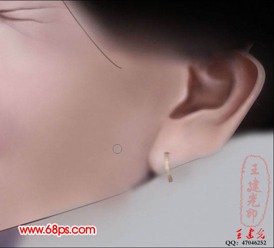 photoshop鼠繪教程:抱可愛寶寶的老奶奶_webjx.com