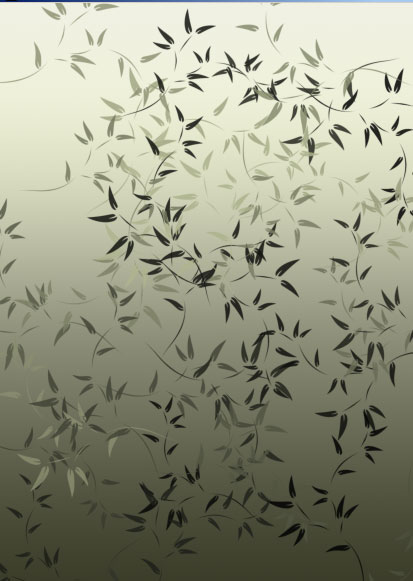 photoshop入門實(shí)例:繪制綠色花紋春韻_webjx.com