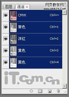 photohsop調出復古效果的飽和色調