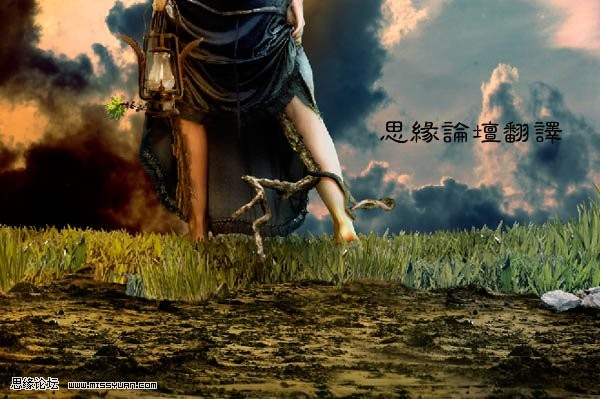 photoshop照片合成:樹妖纏身的女孩_webjx.com