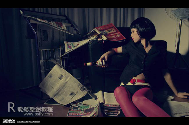 photoshop調(diào)色：暗黃懷舊照片特效