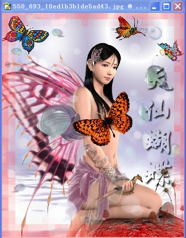 ps為照片添加漂亮馬賽克水晶邊框_webjx.com