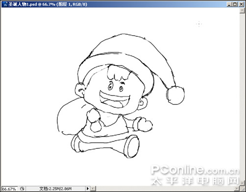 photoshopcs4設計制作圣誕節壁紙