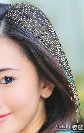 photoshop教程:美女照片仿手繪-webjx.com