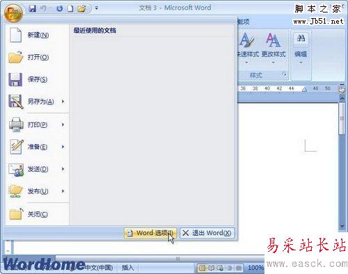 Word選項(xiàng)按鈕