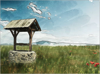 photoshop入門實(shí)例:照片轉(zhuǎn)水彩畫_網(wǎng)頁webjx教學(xué)
