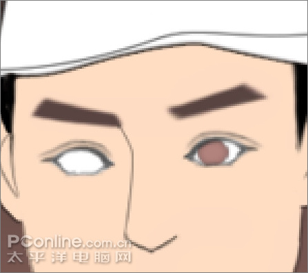 photoshop鼠繪卡通版民國帥哥