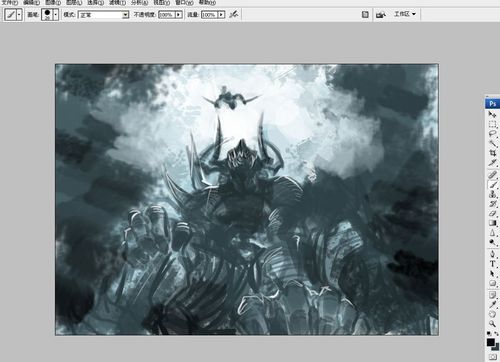 photoshop cs3繪制“困斗”過程全記錄