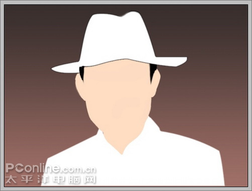 photoshop鼠繪卡通版民國帥哥