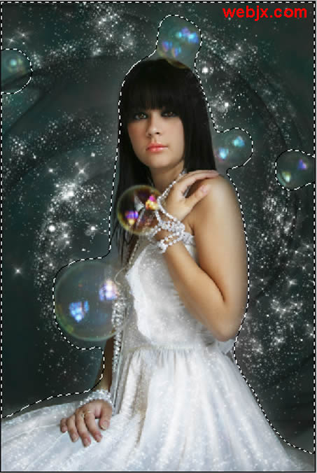 photoshop筆刷把mm打造成童話中的公主_網(wǎng)頁設(shè)計webjx.com原創(chuàng)