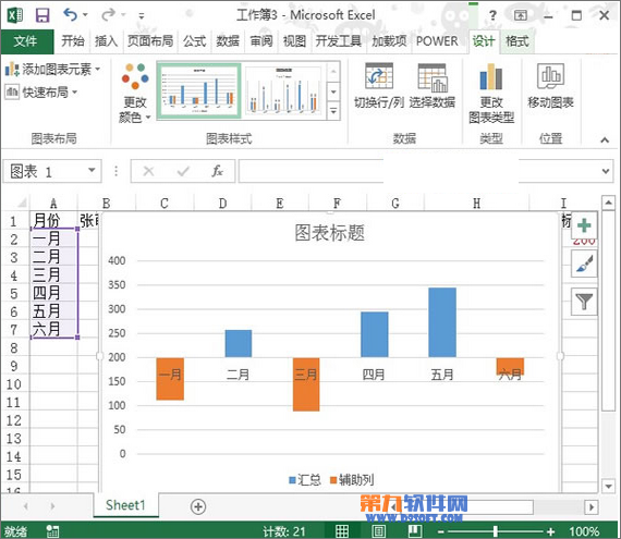 如何在Excel 2013制作達標圖