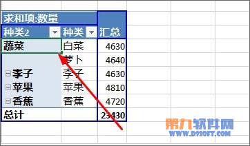 Excel教程 怎樣設置數據透視表字段分組方法