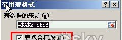 體驗Excel2007自動添加表格字段標題功能_天極軟件