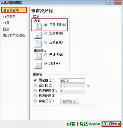 Excel2010圖表怎么顯示誤差線