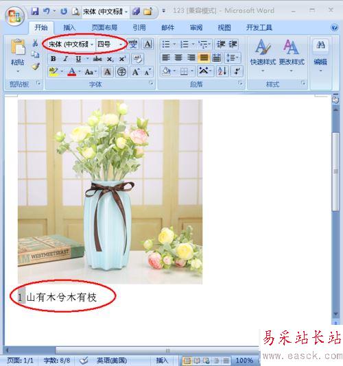 給word中的圖片添加注釋的方法