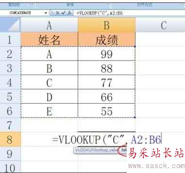 excel表中如何使用vlookup函數