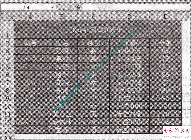 如何套用Excel單元格樣式