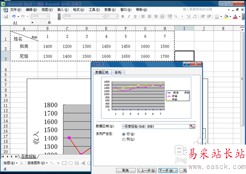 怎么使用excel制作折線圖