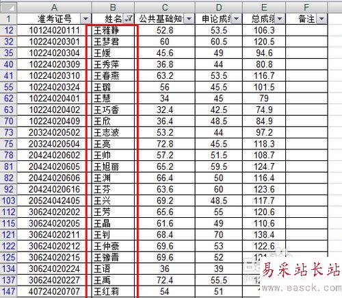 怎樣在excel中篩選?