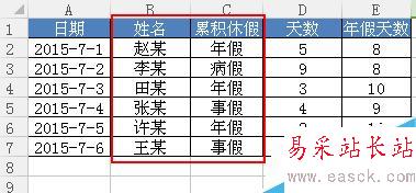 Excel中怎么快速移動整行或整列數據!