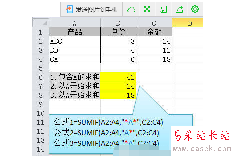 如何利用函數(shù)在excel中作求和統(tǒng)計