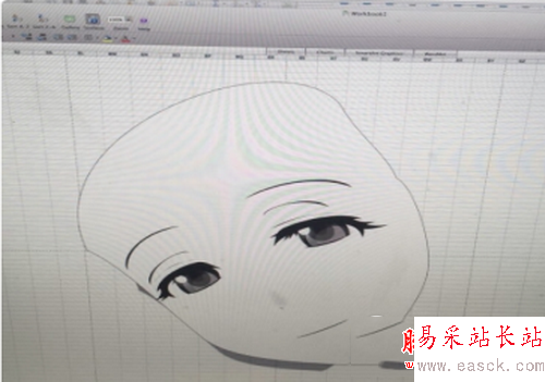 excel怎么繪畫 excel畫CG漫畫圖片教程1