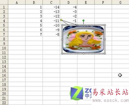 用Excel改變單元格批注的形狀添加圖片