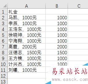 Excel如何批量提取單元格中的數(shù)值