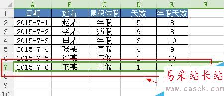 Excel中怎么快速移動整行或整列數據!