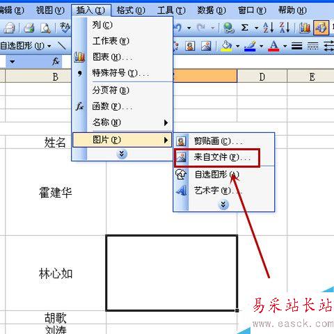 excel如何給單元格加圖片？