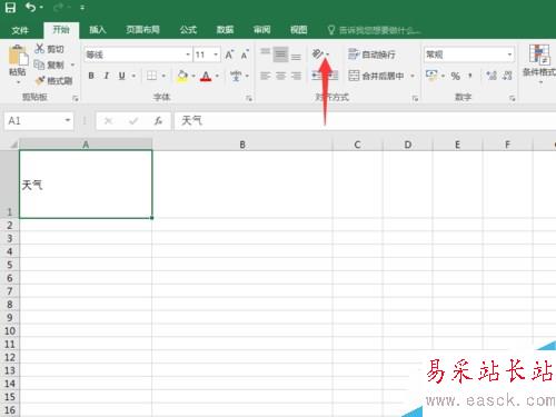 Excel2016文字怎么豎排？Excel2016文字豎向排列方法