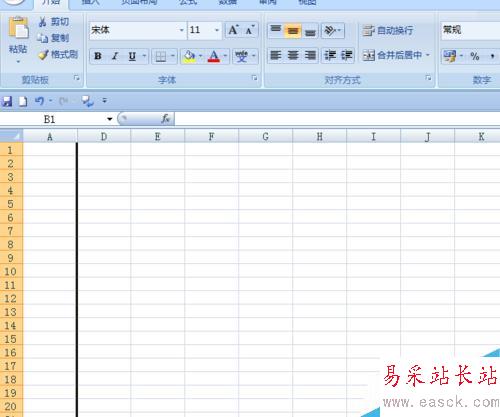 EXCEL中如何隱藏行列